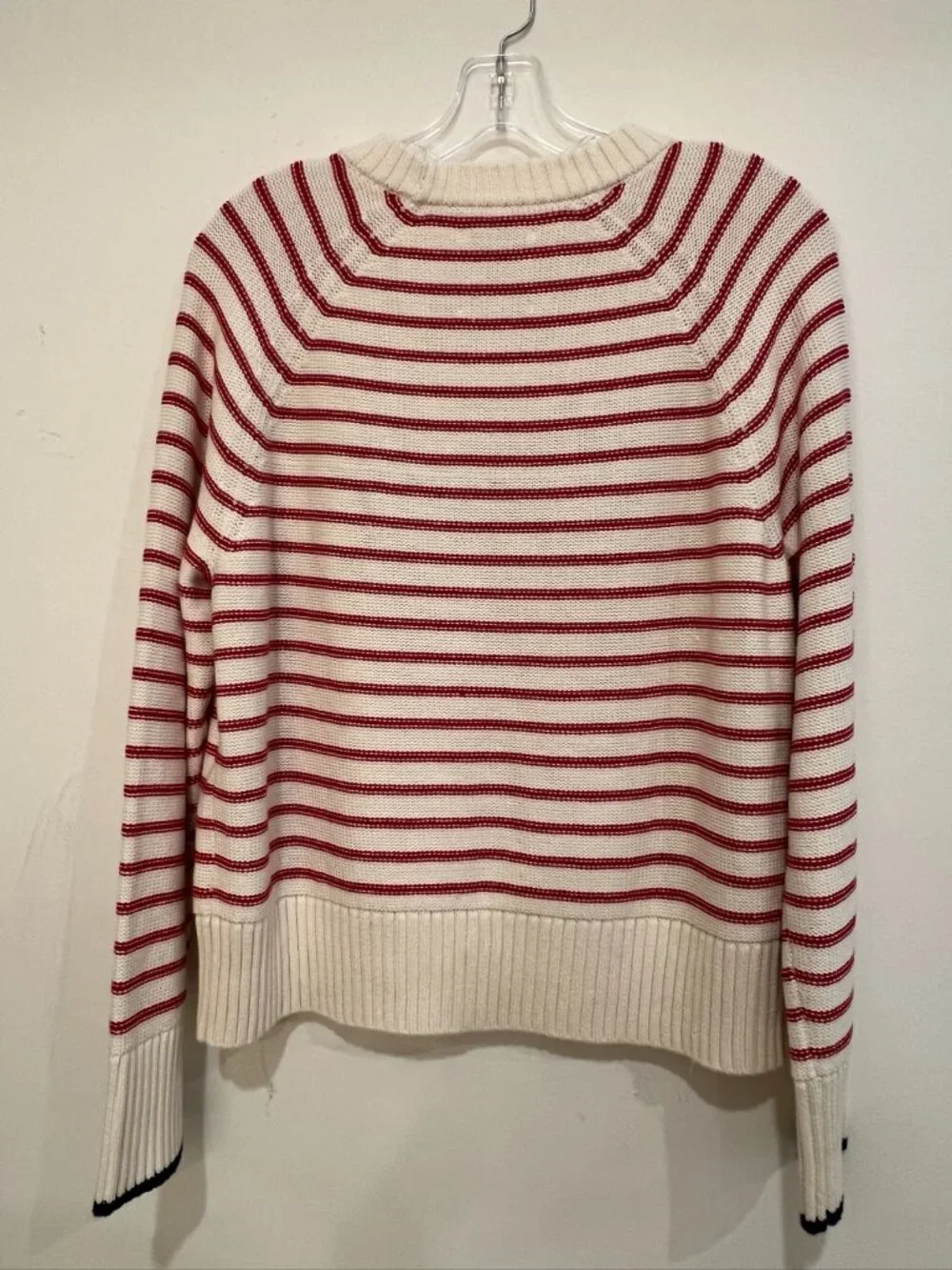 A&F Women’s Stripe Maine  Sweater  Size S